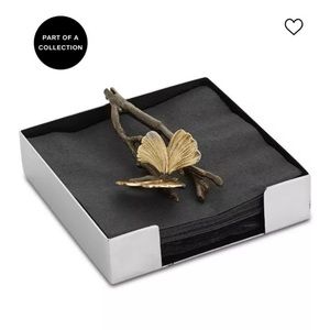 Butterfly Ginkgo Cocktail Napkin Holder